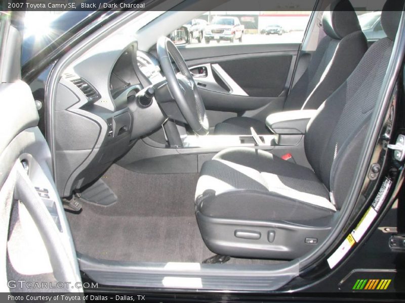 Black / Dark Charcoal 2007 Toyota Camry SE