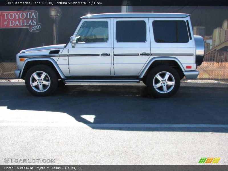 Iridium Silver Metallic / Grey 2007 Mercedes-Benz G 500