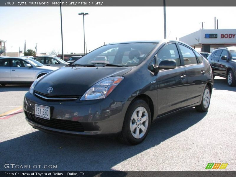 Magnetic Gray Metallic / Gray 2008 Toyota Prius Hybrid