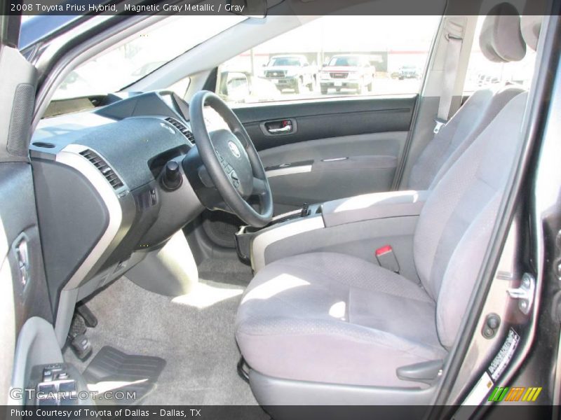 Magnetic Gray Metallic / Gray 2008 Toyota Prius Hybrid
