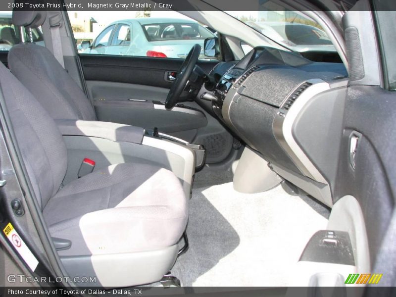 Magnetic Gray Metallic / Gray 2008 Toyota Prius Hybrid