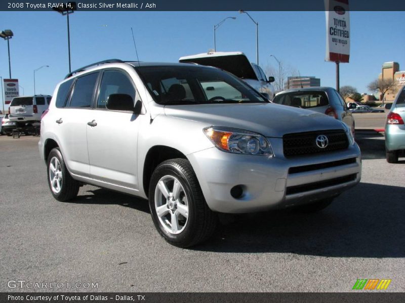 Classic Silver Metallic / Ash 2008 Toyota RAV4 I4