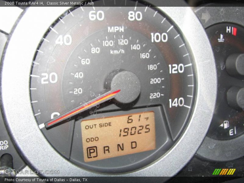 Classic Silver Metallic / Ash 2008 Toyota RAV4 I4