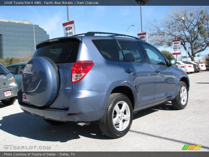 Pacific Blue Metallic / Dark Charcoal 2008 Toyota RAV4 4WD