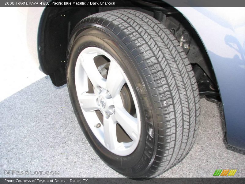 Pacific Blue Metallic / Dark Charcoal 2008 Toyota RAV4 4WD