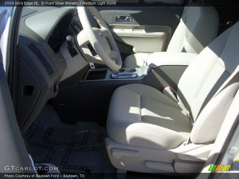 Brilliant Silver Metallic / Medium Light Stone 2009 Ford Edge SE