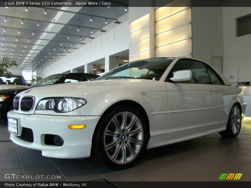 Alpine White / Sand 2006 BMW 3 Series 330i Convertible