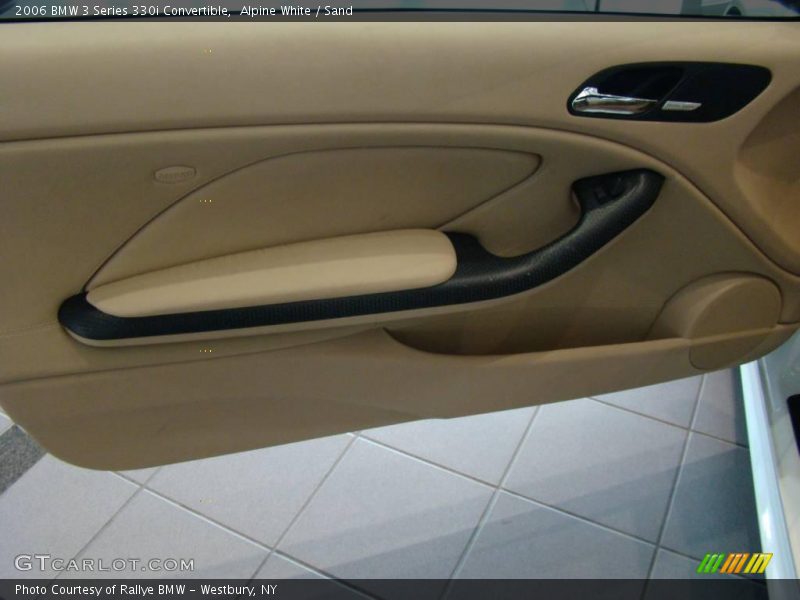 Alpine White / Sand 2006 BMW 3 Series 330i Convertible