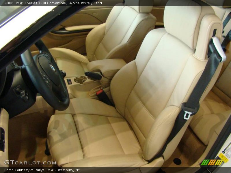 Alpine White / Sand 2006 BMW 3 Series 330i Convertible