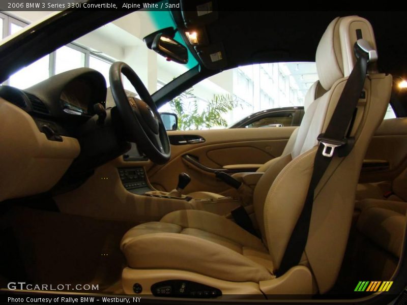 Alpine White / Sand 2006 BMW 3 Series 330i Convertible