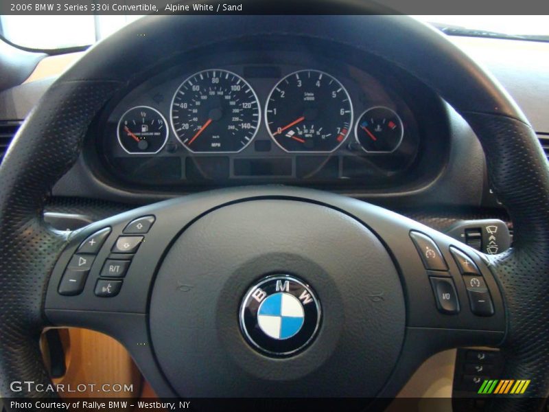 Alpine White / Sand 2006 BMW 3 Series 330i Convertible