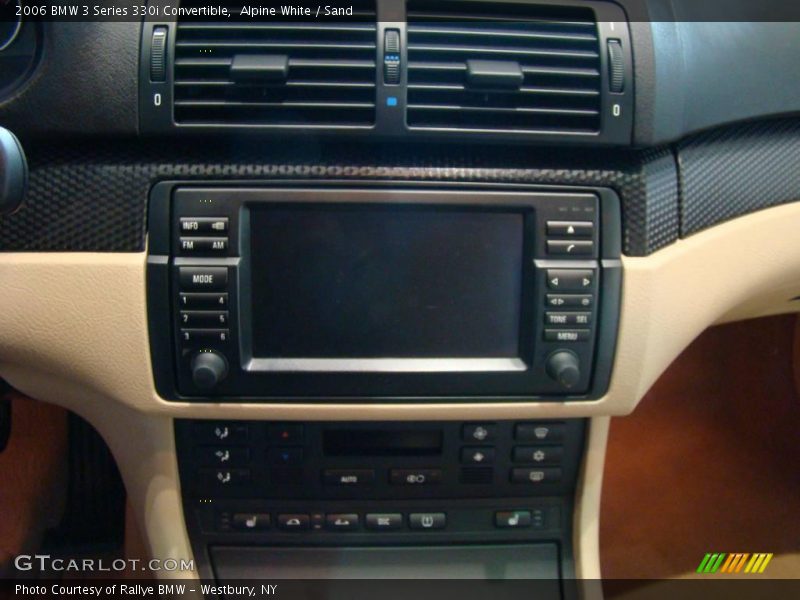 Alpine White / Sand 2006 BMW 3 Series 330i Convertible