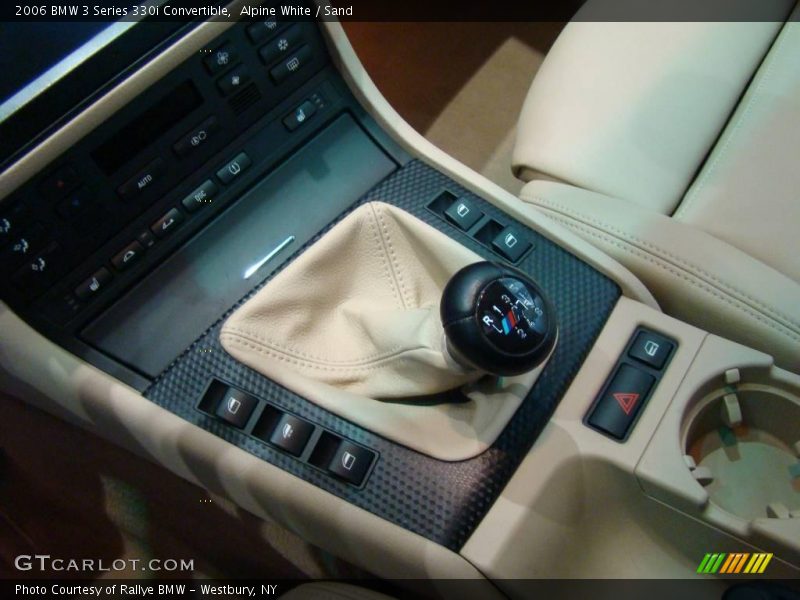Alpine White / Sand 2006 BMW 3 Series 330i Convertible