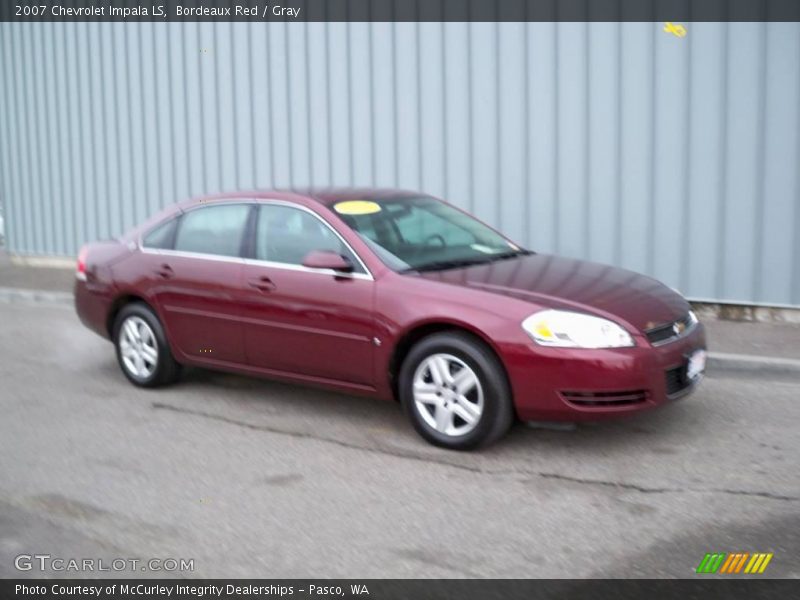 Bordeaux Red / Gray 2007 Chevrolet Impala LS