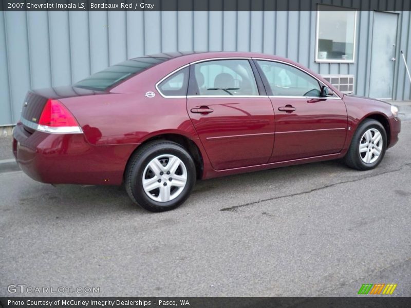 Bordeaux Red / Gray 2007 Chevrolet Impala LS