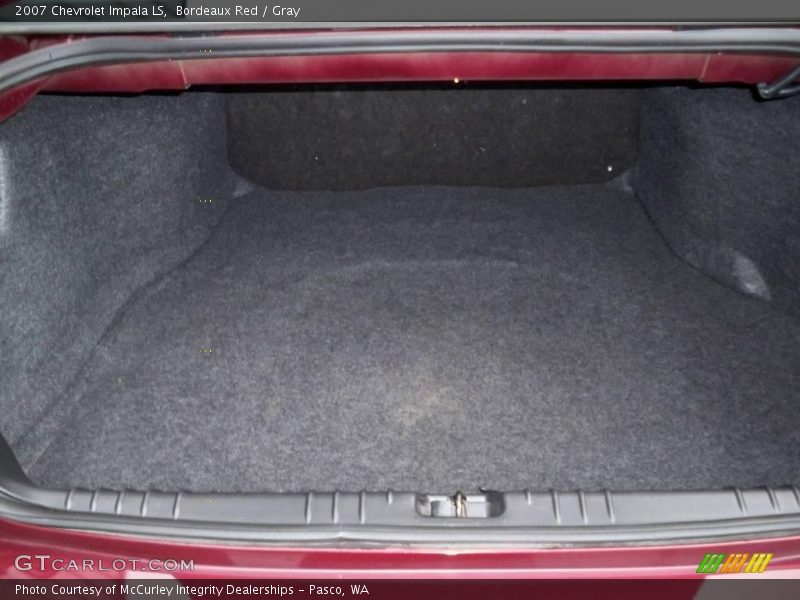 Bordeaux Red / Gray 2007 Chevrolet Impala LS