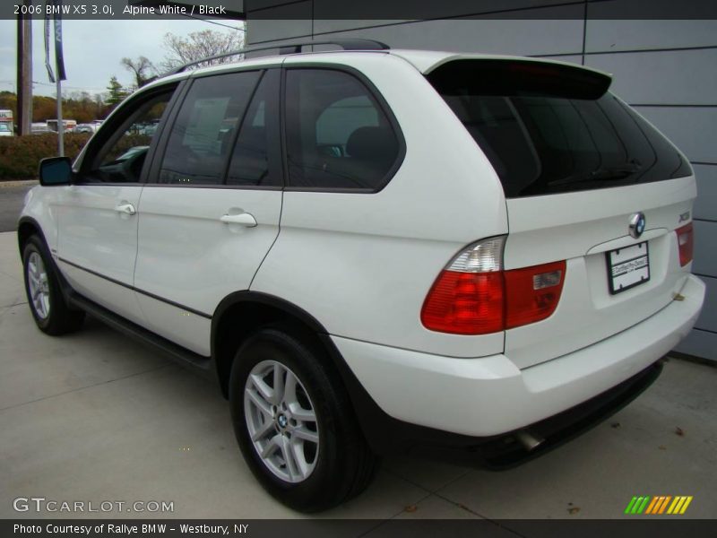 Alpine White / Black 2006 BMW X5 3.0i