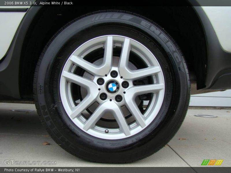 Alpine White / Black 2006 BMW X5 3.0i