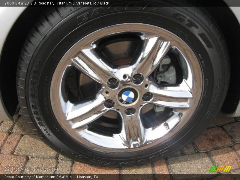 Titanium Silver Metallic / Black 2000 BMW Z3 2.3 Roadster