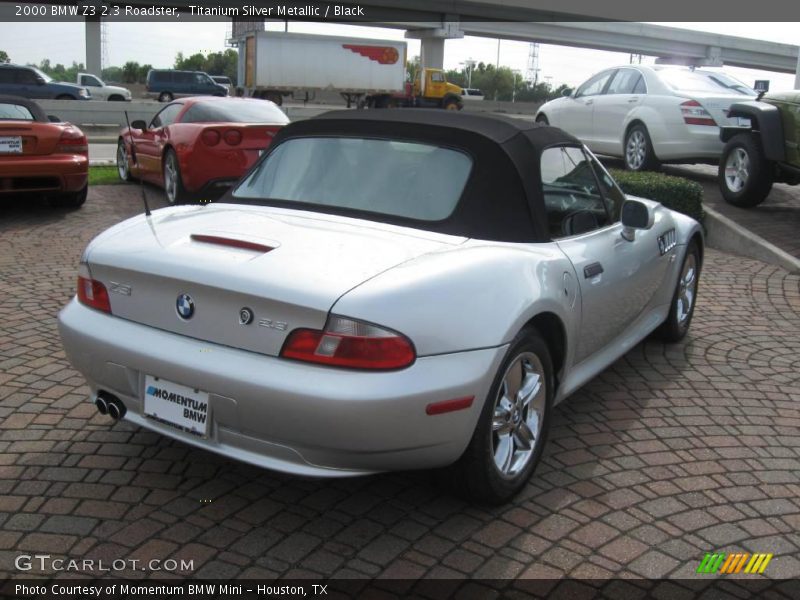 Titanium Silver Metallic / Black 2000 BMW Z3 2.3 Roadster