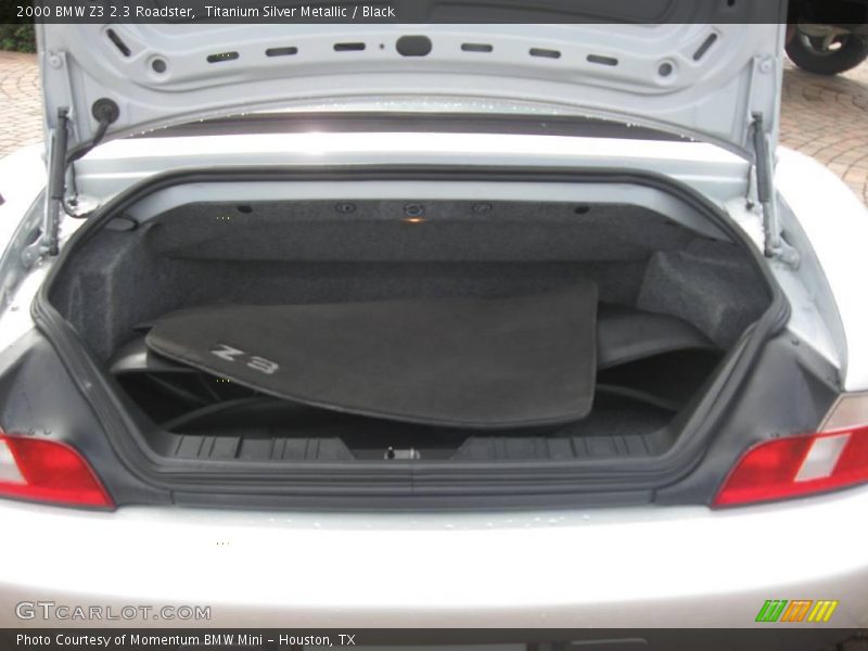 Titanium Silver Metallic / Black 2000 BMW Z3 2.3 Roadster