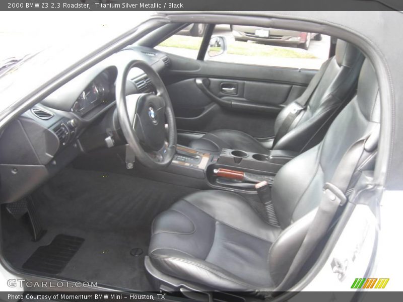 Titanium Silver Metallic / Black 2000 BMW Z3 2.3 Roadster