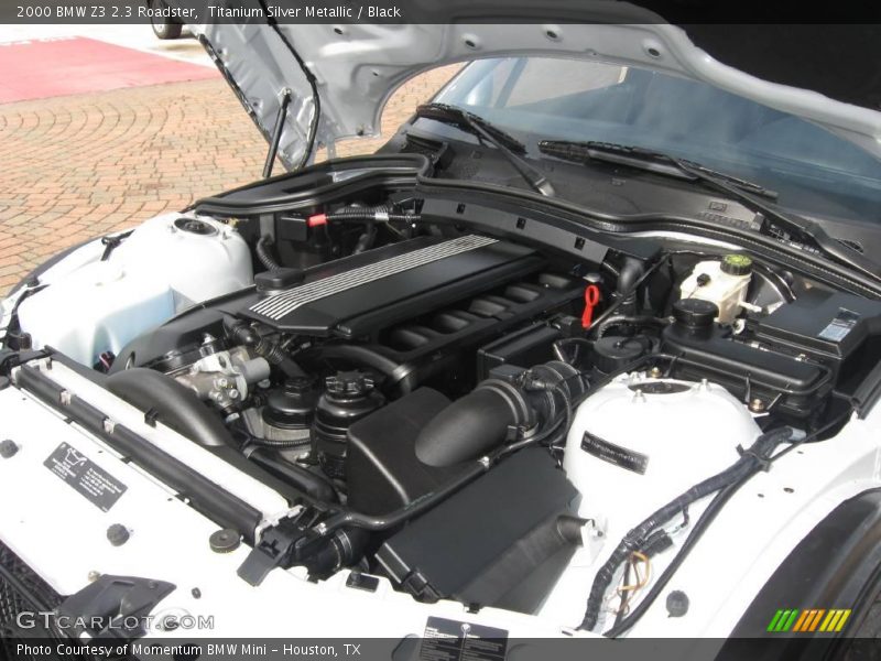 Titanium Silver Metallic / Black 2000 BMW Z3 2.3 Roadster