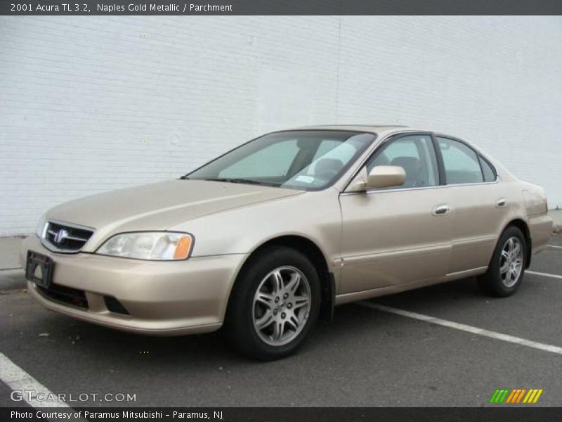 Naples Gold Metallic / Parchment 2001 Acura TL 3.2