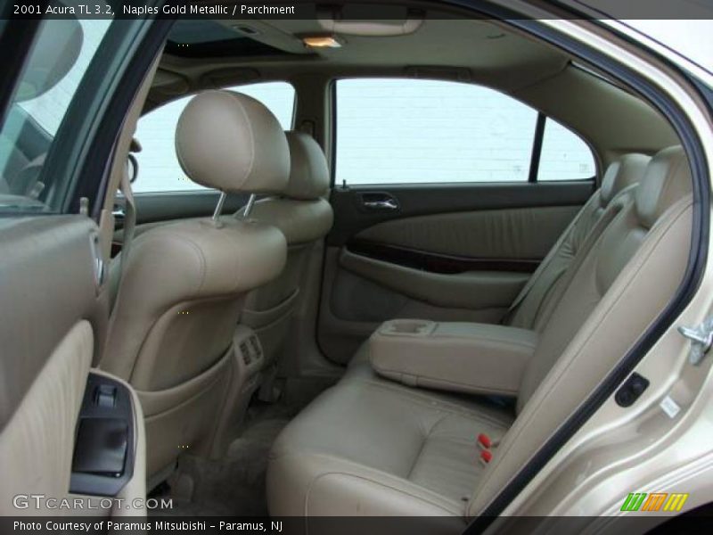 Naples Gold Metallic / Parchment 2001 Acura TL 3.2