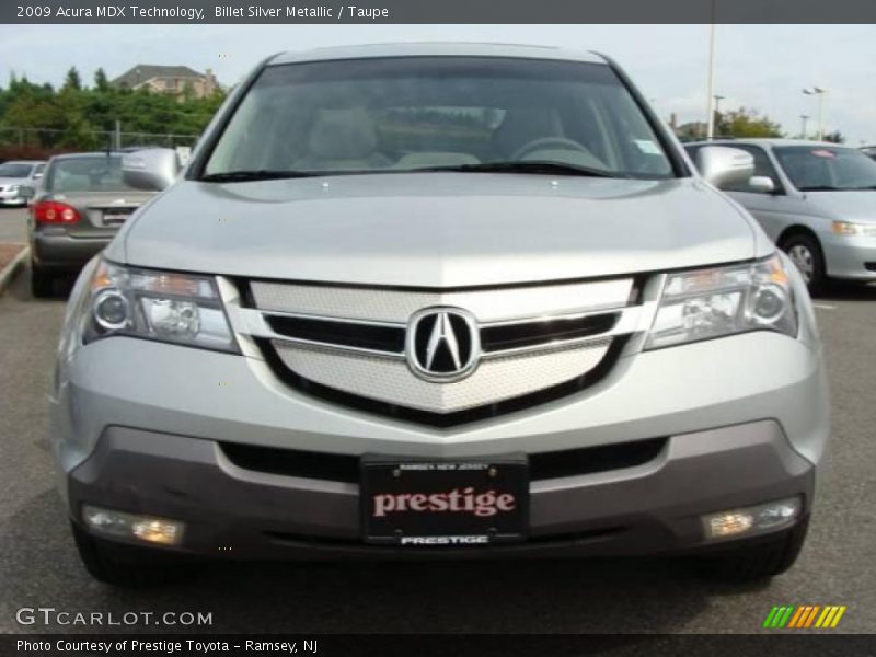 Billet Silver Metallic / Taupe 2009 Acura MDX Technology