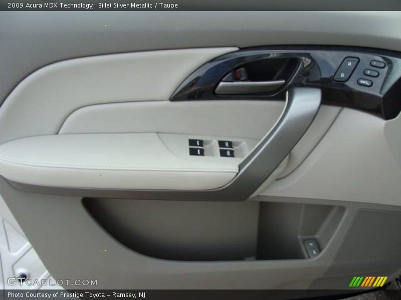 Billet Silver Metallic / Taupe 2009 Acura MDX Technology