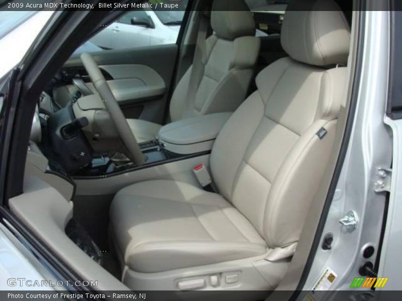 Billet Silver Metallic / Taupe 2009 Acura MDX Technology