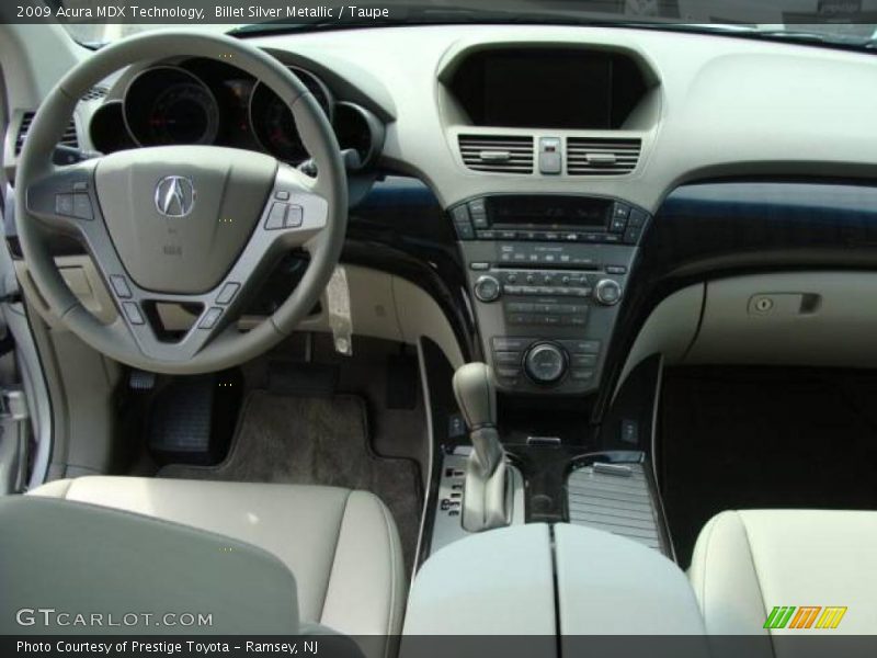 Billet Silver Metallic / Taupe 2009 Acura MDX Technology