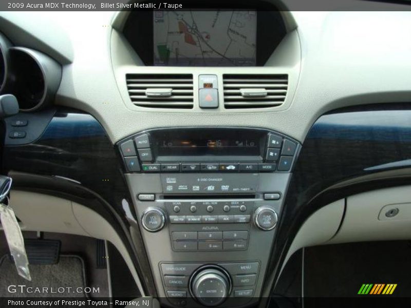 Billet Silver Metallic / Taupe 2009 Acura MDX Technology
