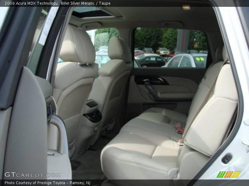 Billet Silver Metallic / Taupe 2009 Acura MDX Technology