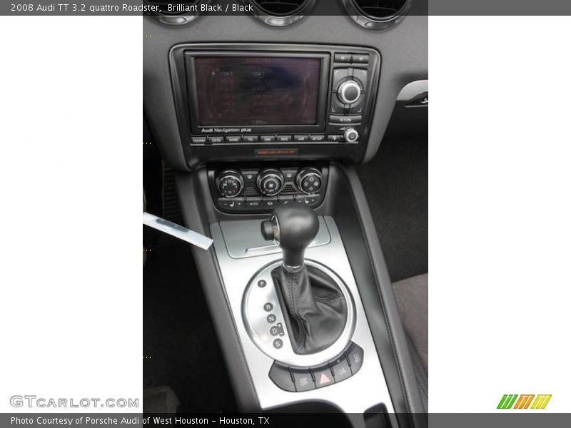 Brilliant Black / Black 2008 Audi TT 3.2 quattro Roadster