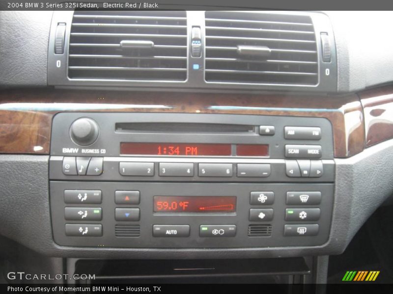 Electric Red / Black 2004 BMW 3 Series 325i Sedan