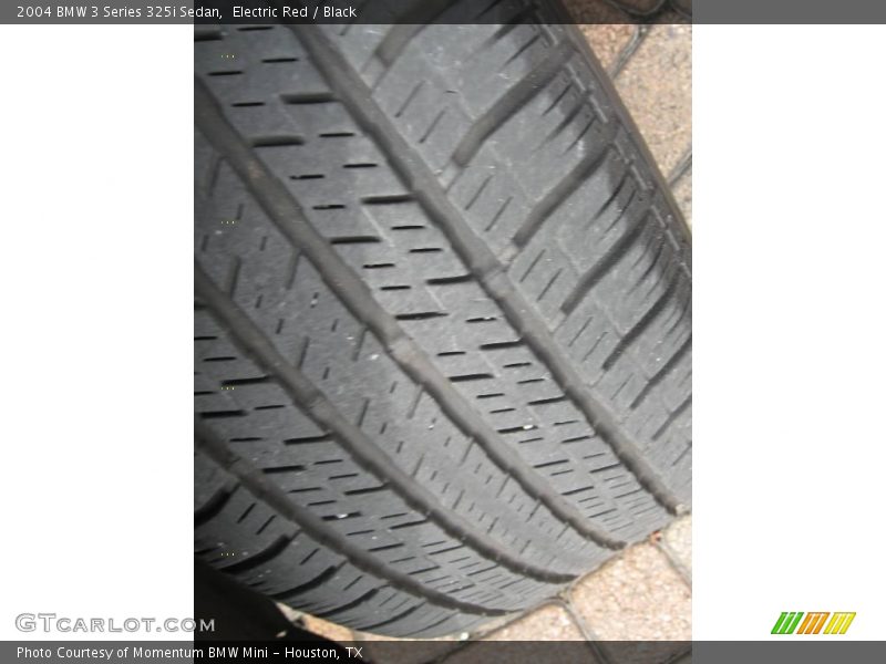 Electric Red / Black 2004 BMW 3 Series 325i Sedan