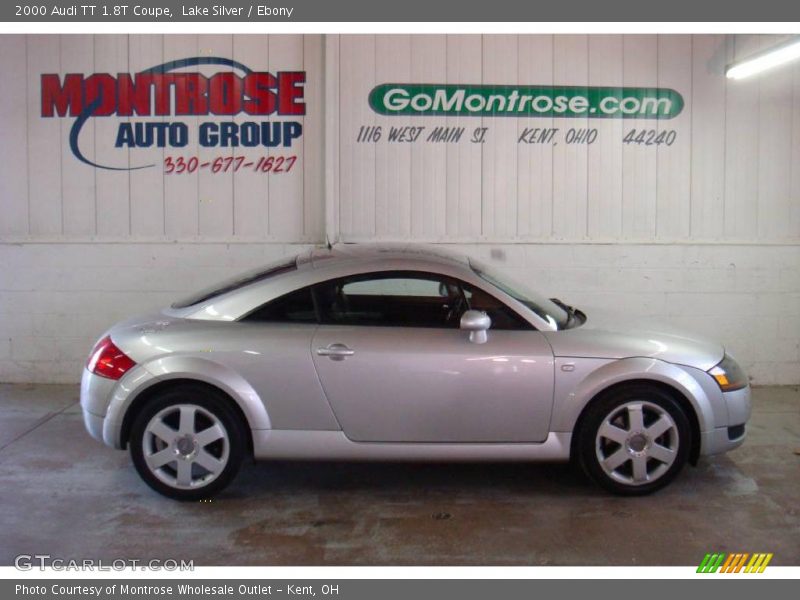 Lake Silver / Ebony 2000 Audi TT 1.8T Coupe