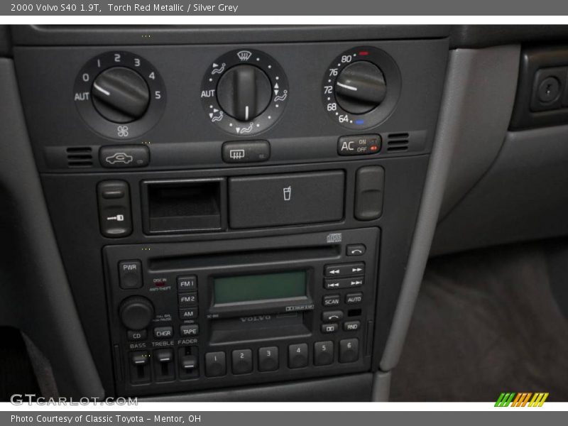 Torch Red Metallic / Silver Grey 2000 Volvo S40 1.9T