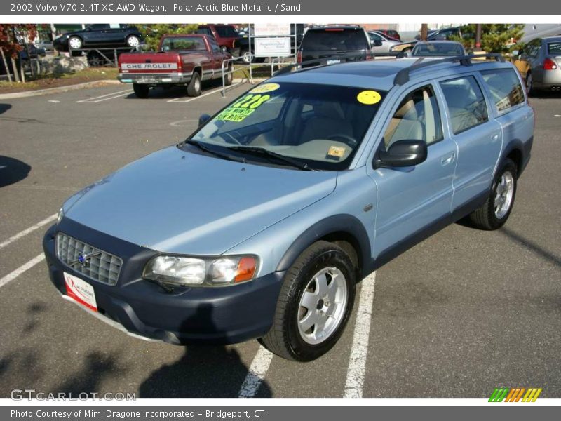 Polar Arctic Blue Metallic / Sand 2002 Volvo V70 2.4T XC AWD Wagon