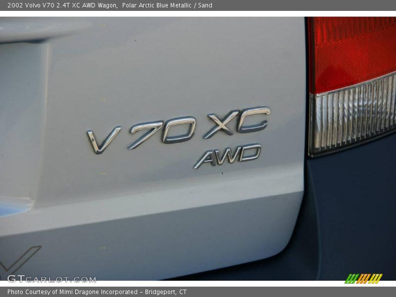 Polar Arctic Blue Metallic / Sand 2002 Volvo V70 2.4T XC AWD Wagon