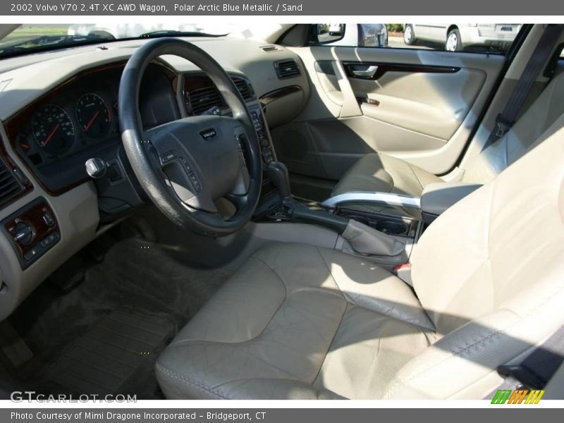 Polar Arctic Blue Metallic / Sand 2002 Volvo V70 2.4T XC AWD Wagon