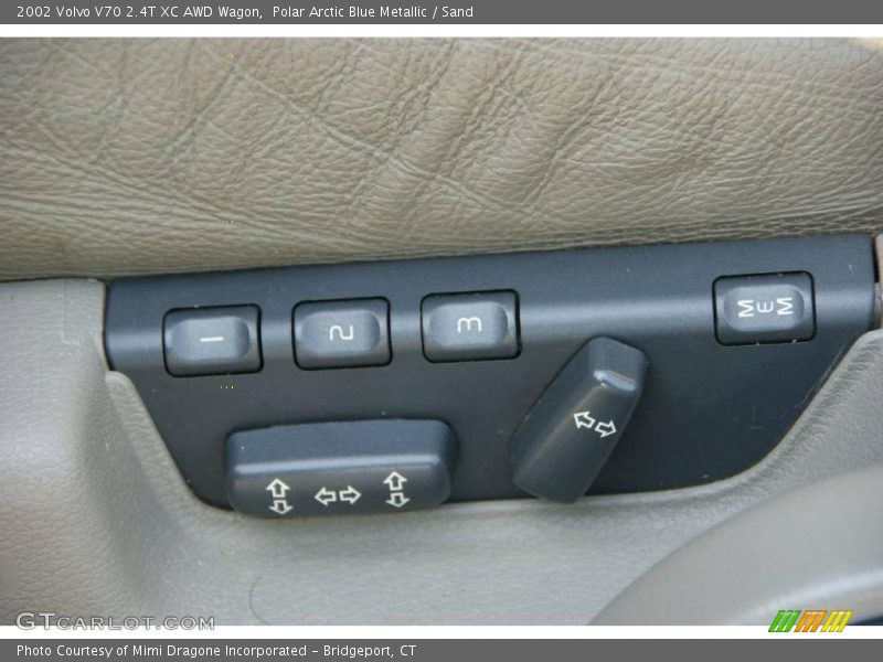Polar Arctic Blue Metallic / Sand 2002 Volvo V70 2.4T XC AWD Wagon