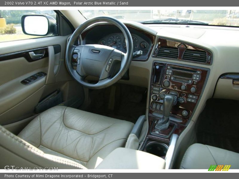 Polar Arctic Blue Metallic / Sand 2002 Volvo V70 2.4T XC AWD Wagon
