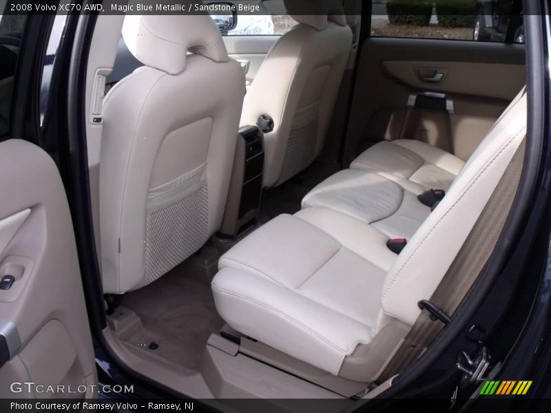 Magic Blue Metallic / Sandstone Beige 2008 Volvo XC70 AWD