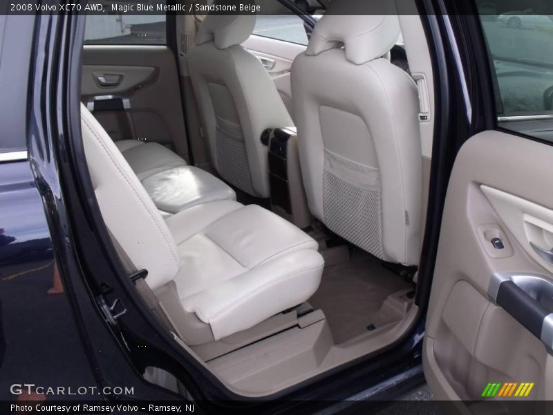 Magic Blue Metallic / Sandstone Beige 2008 Volvo XC70 AWD