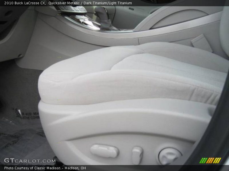 Quicksilver Metallic / Dark Titanium/Light Titanium 2010 Buick LaCrosse CX