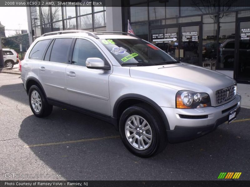Silver Metallic / Off Black 2008 Volvo XC90 3.2 AWD