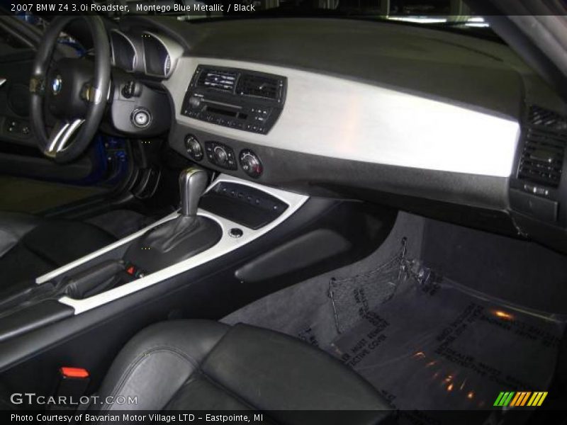 Montego Blue Metallic / Black 2007 BMW Z4 3.0i Roadster